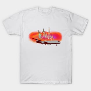 Aeronautical Expressions: Elevating Artistic Horizons T-Shirt